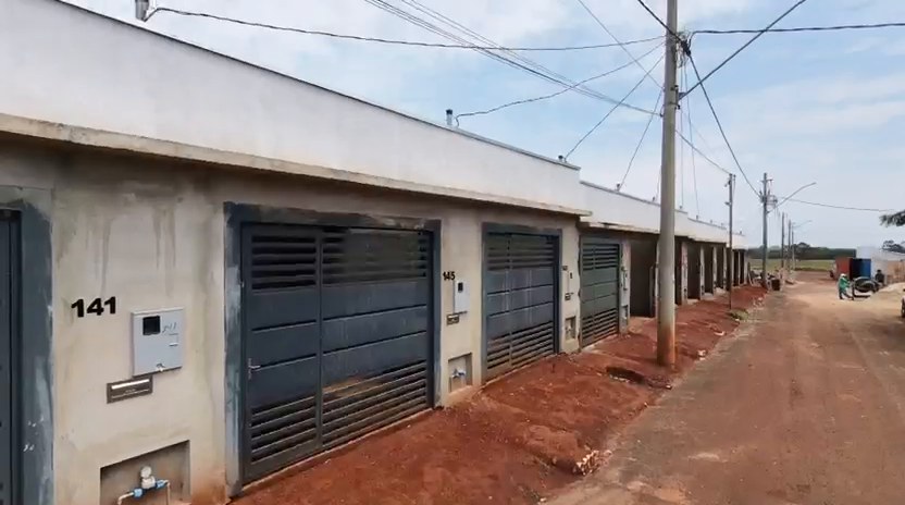 Unidades residenciais em construção